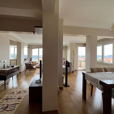 Cozy Flat W/ Bosphorus View & Jacuzzi Apartamento *
