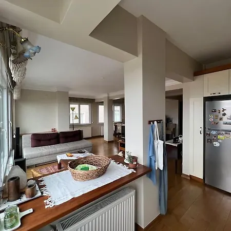 Cozy Flat W/ Bosphorus View & Jacuzzi Apartamento Istambul